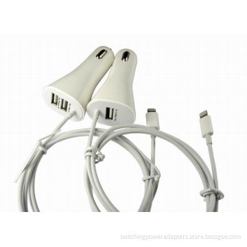 5v Apple Lightning Car Charger ，universal Usb Travel Charger For Smart Phone